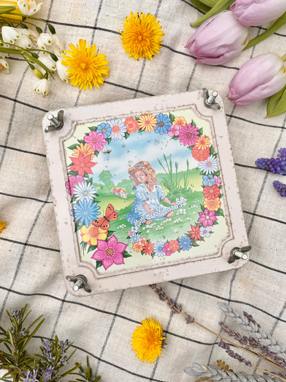 70’s/80’s Flower press