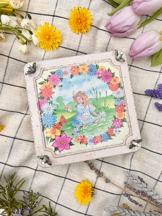 70’s/80’s Flower press