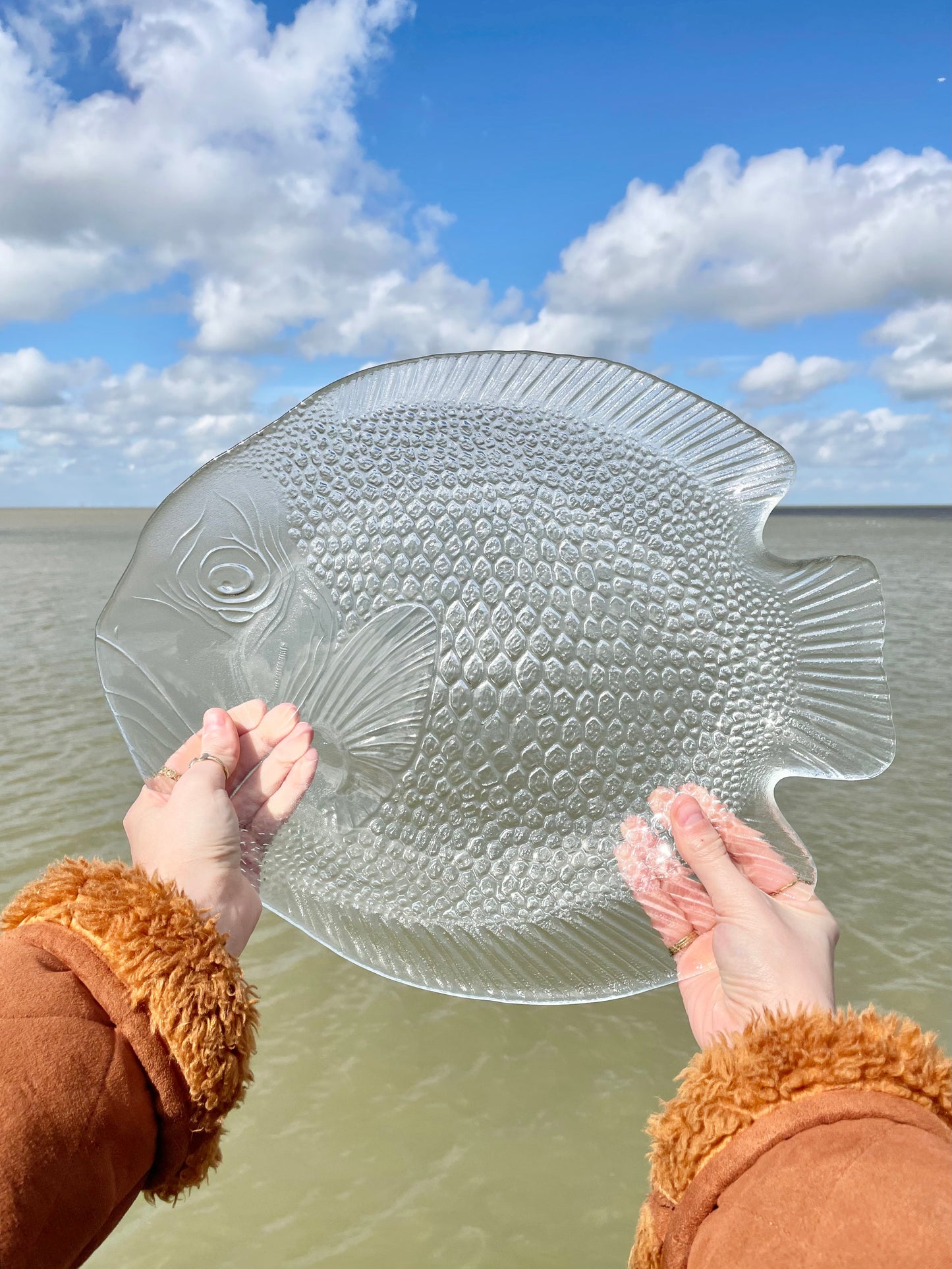Large fish serving dish 🐟