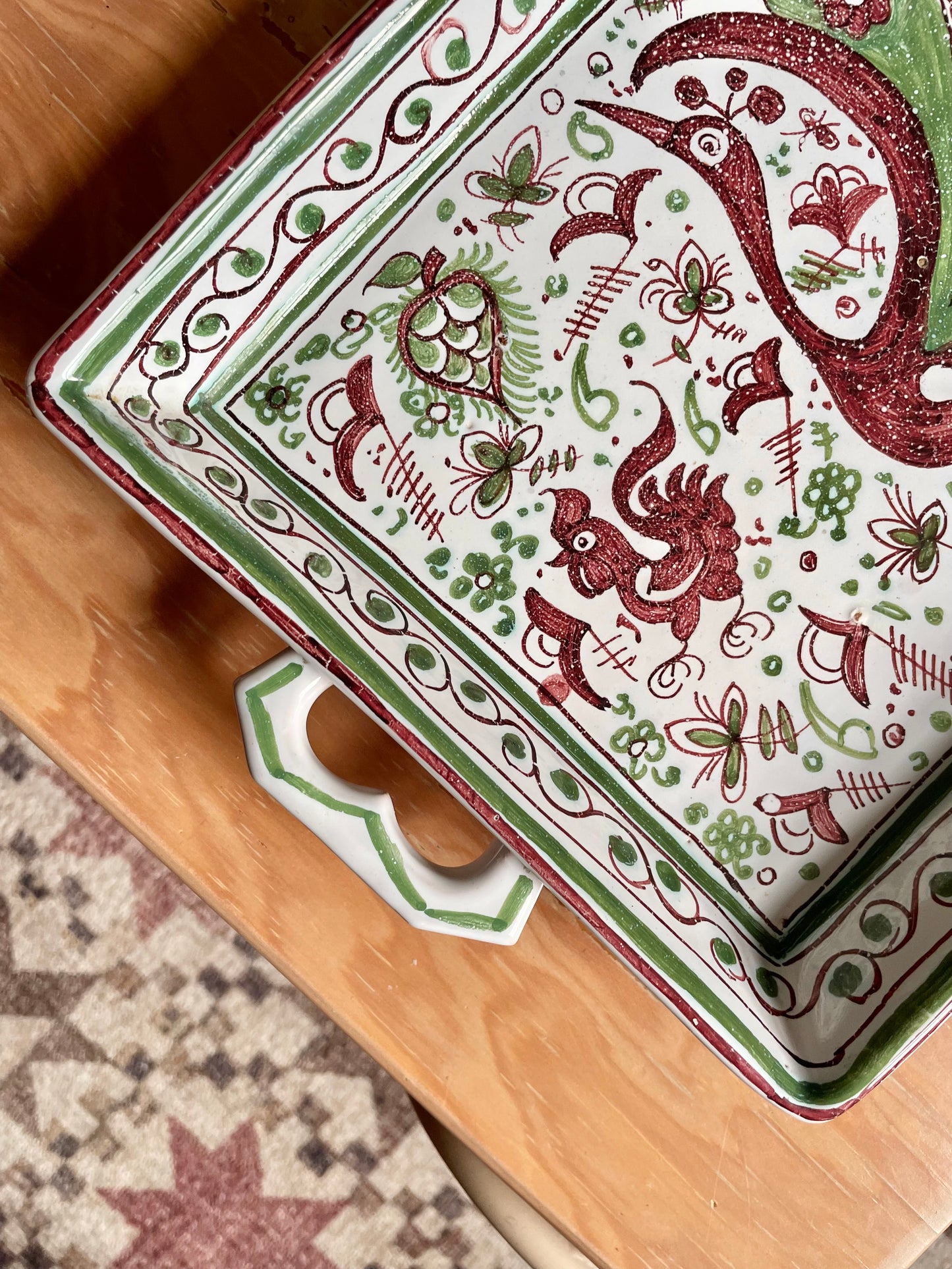 Portuguese Ceramic Tray