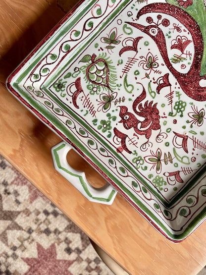 Portuguese Ceramic Tray
