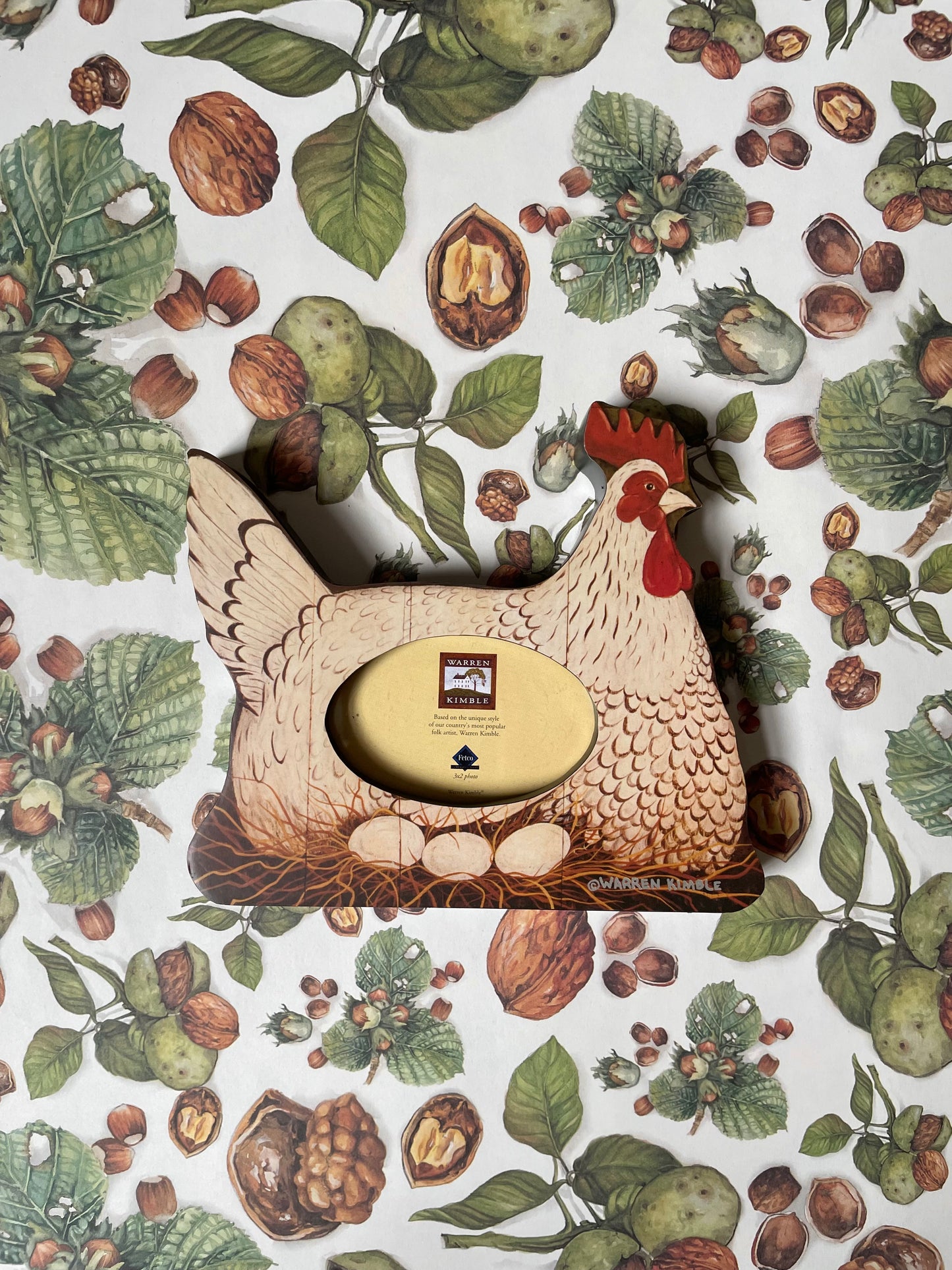 Warren Kimble Hen Photo Frame