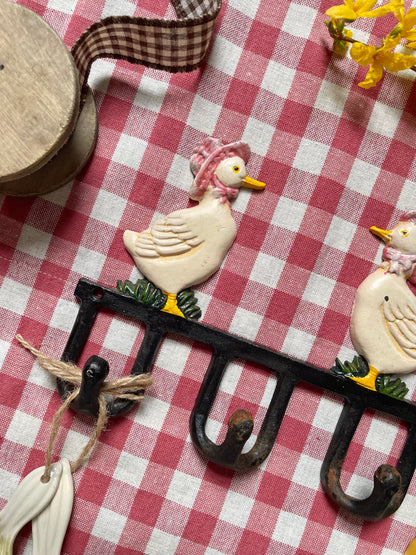 Cast Iron Goose/Duck Hook Rack