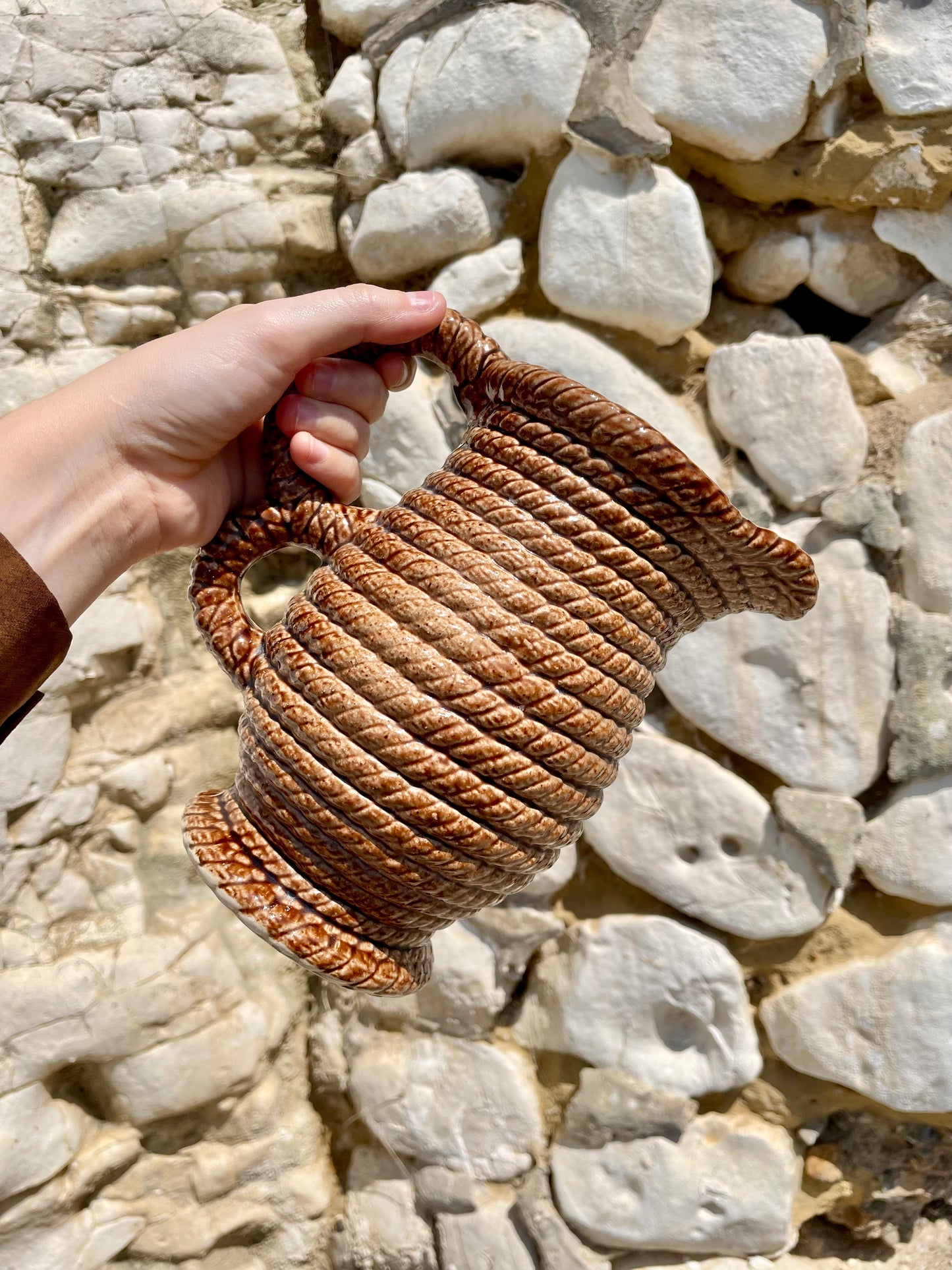 Nautical Rope jug