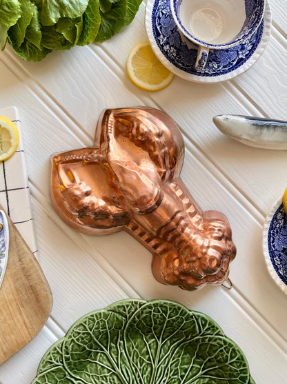 Copper Lobster Mould