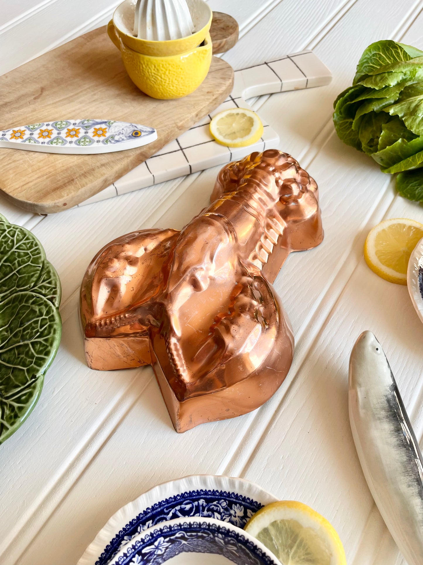 Copper Lobster Mould